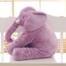 Plüschelefant Kuschelkissen – extra weich, atmungsaktiver Stoff, ab 0 Monaten | Kuscheltier Baby