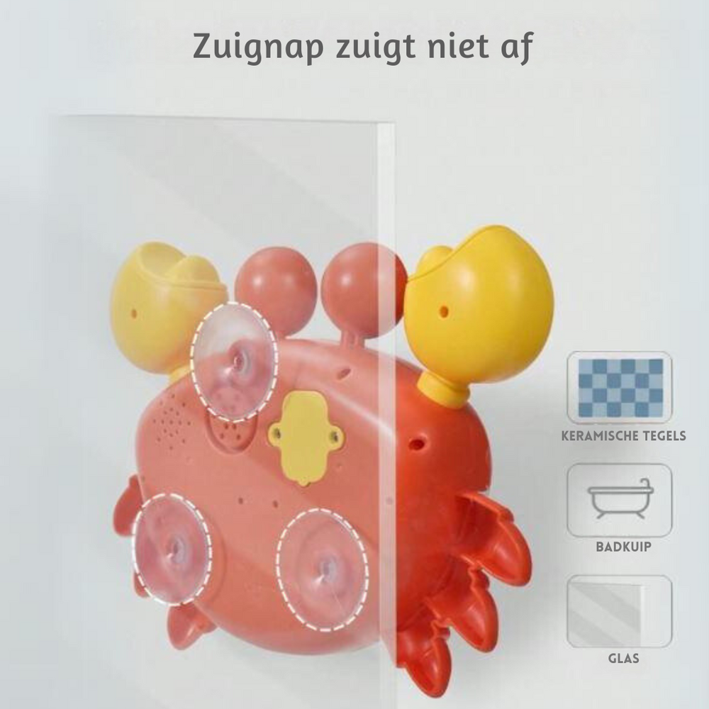 Bubbelkrab Badespielzeug – Lustiger & Sicherer Blubbermacher für Kinder von 3–6 Jahren