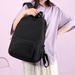Laptop-Rucksack für Schüler mit Vorder- und Seitentaschen – Nylon, leichtgewichtig | Schultasche