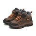 Wanderschuhe Kinder wasserdichtes Leder – gefüttert, rutschfeste Sohle, warm | Outdoorschuhe