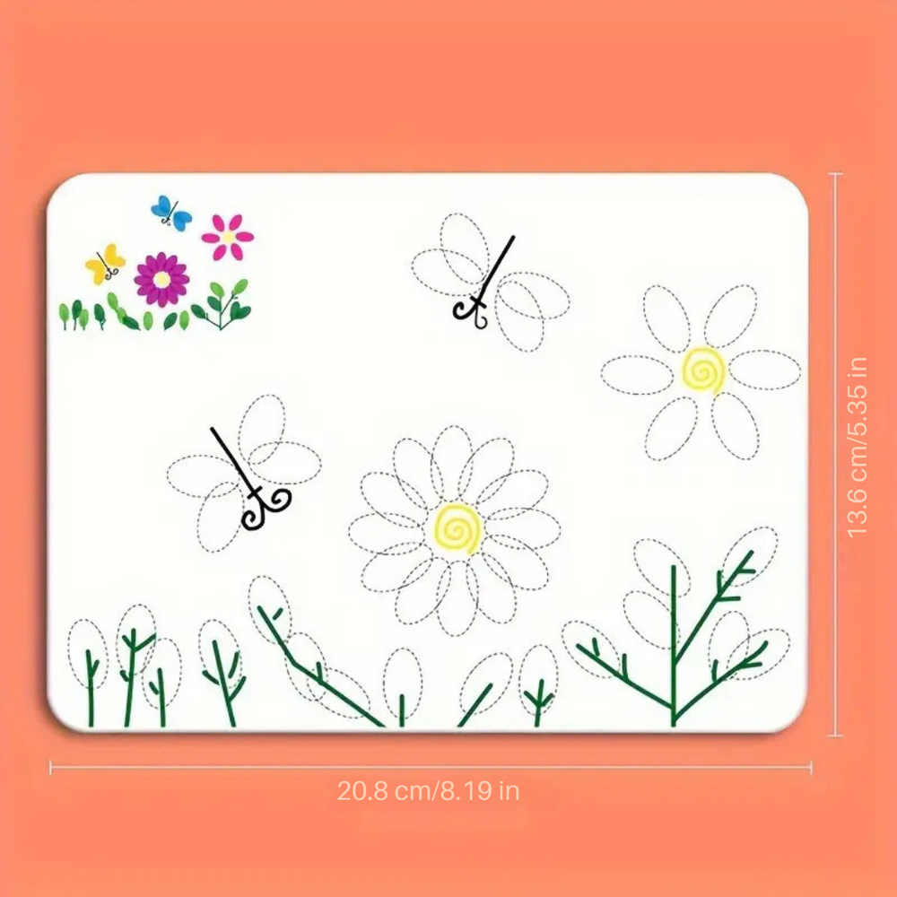 Regenbogen Fingerfarben-Set für Kinder – 12 Farben & 30 Karten | Sicher & Abwaschbar