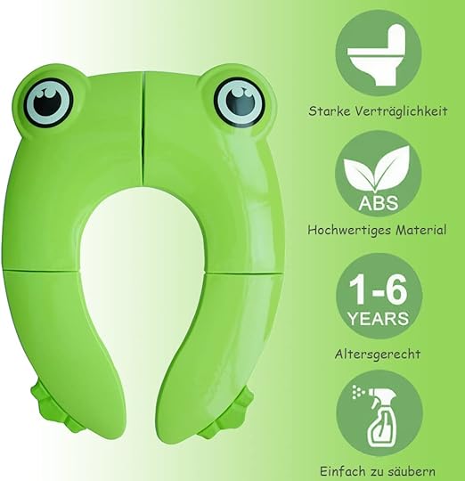 Klappbarer Toilettensitz für Kleinkinder – Kompakt, Rutschfest & Hygienisch | TidyTots