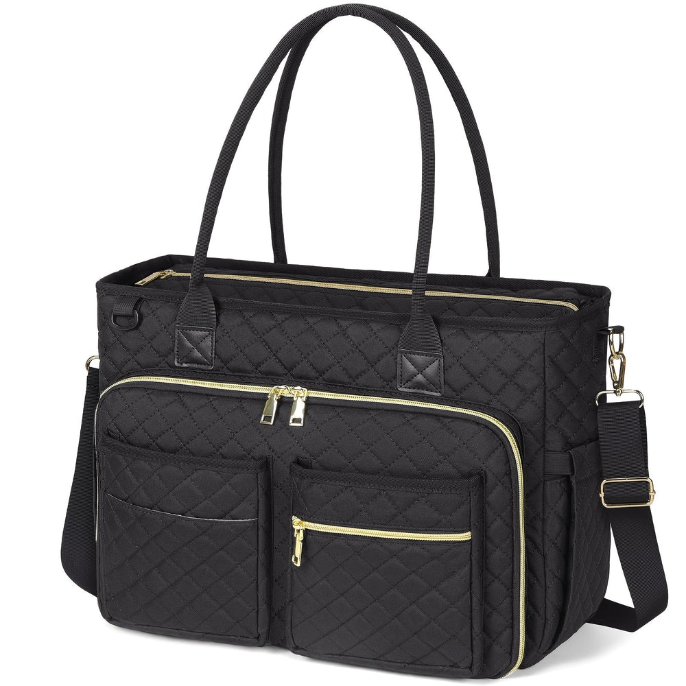 Laptoptasche Damen 15,6 Zoll gepolstert – Schultergurt, Isolierfach, Trolleygurt | Arbeitstasche