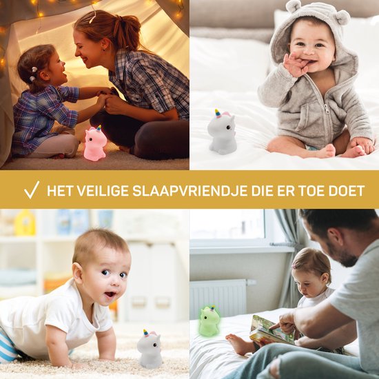 Unicorn Nachtlicht für Kinder – Magischer Schlafbegleiter mit USB-Ladefunktion