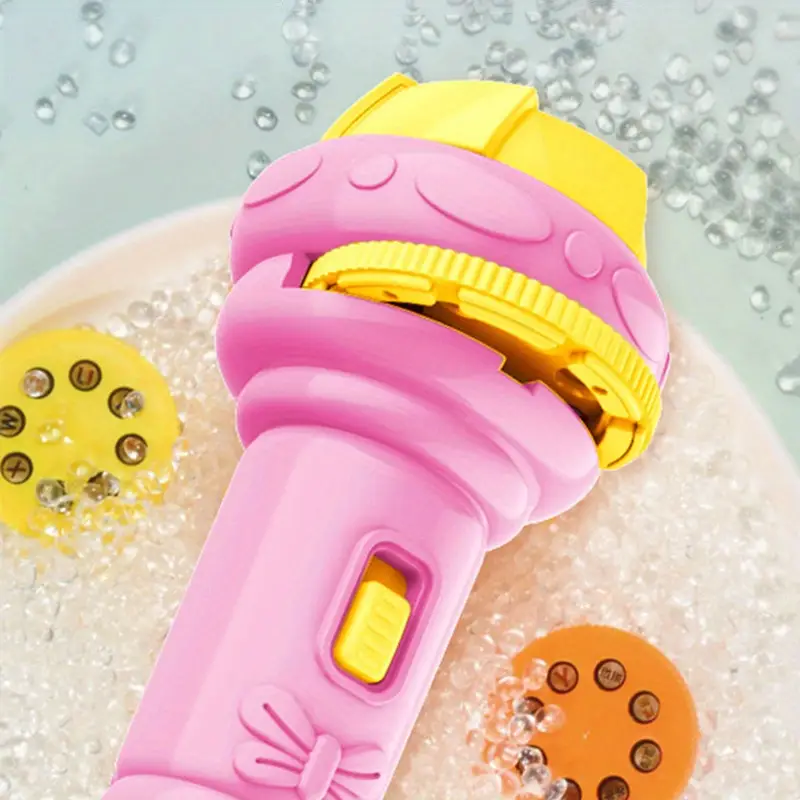 Geschichtenprojektor Taschenlampe für Kinder – 32 Dias | Lehrreiches & Magisches Einschlafspielzeug