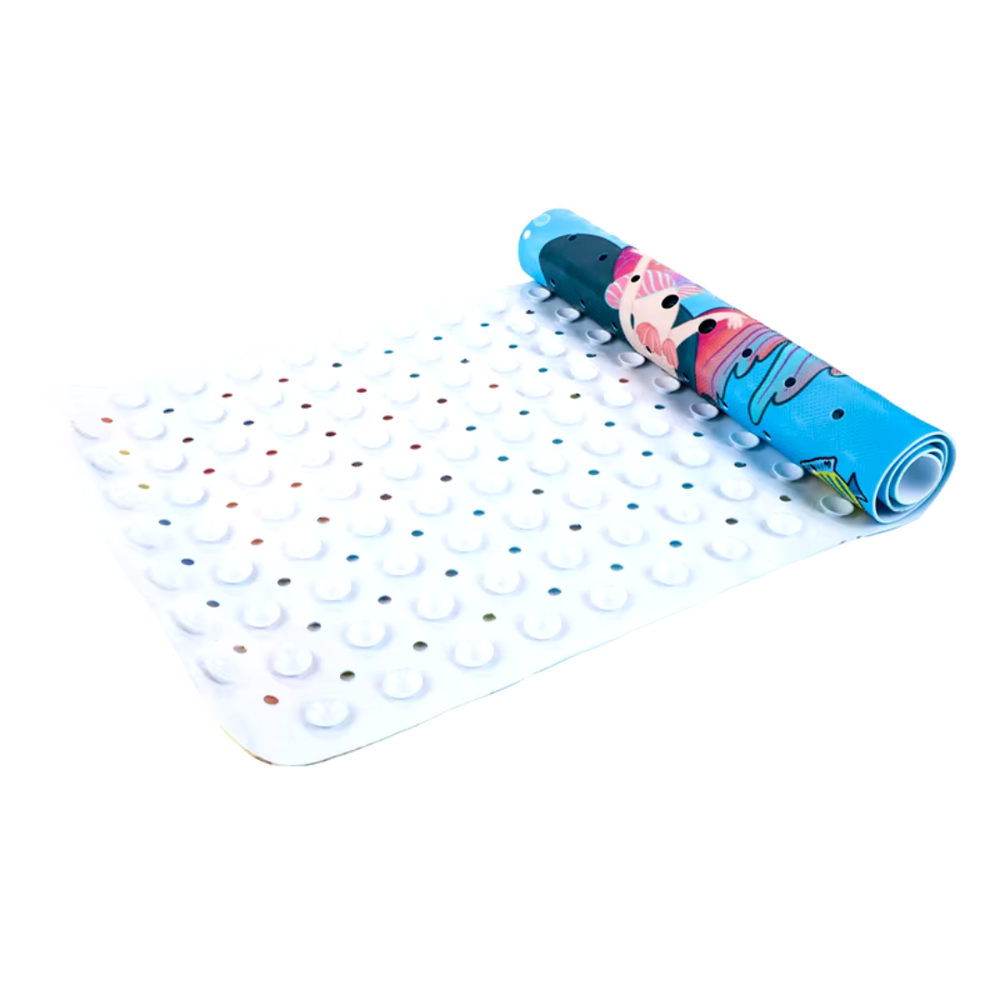 Antirutsch Meerjungfrau Badmatte für Kinder – Sicher & Spaß beim Baden | AquaKind