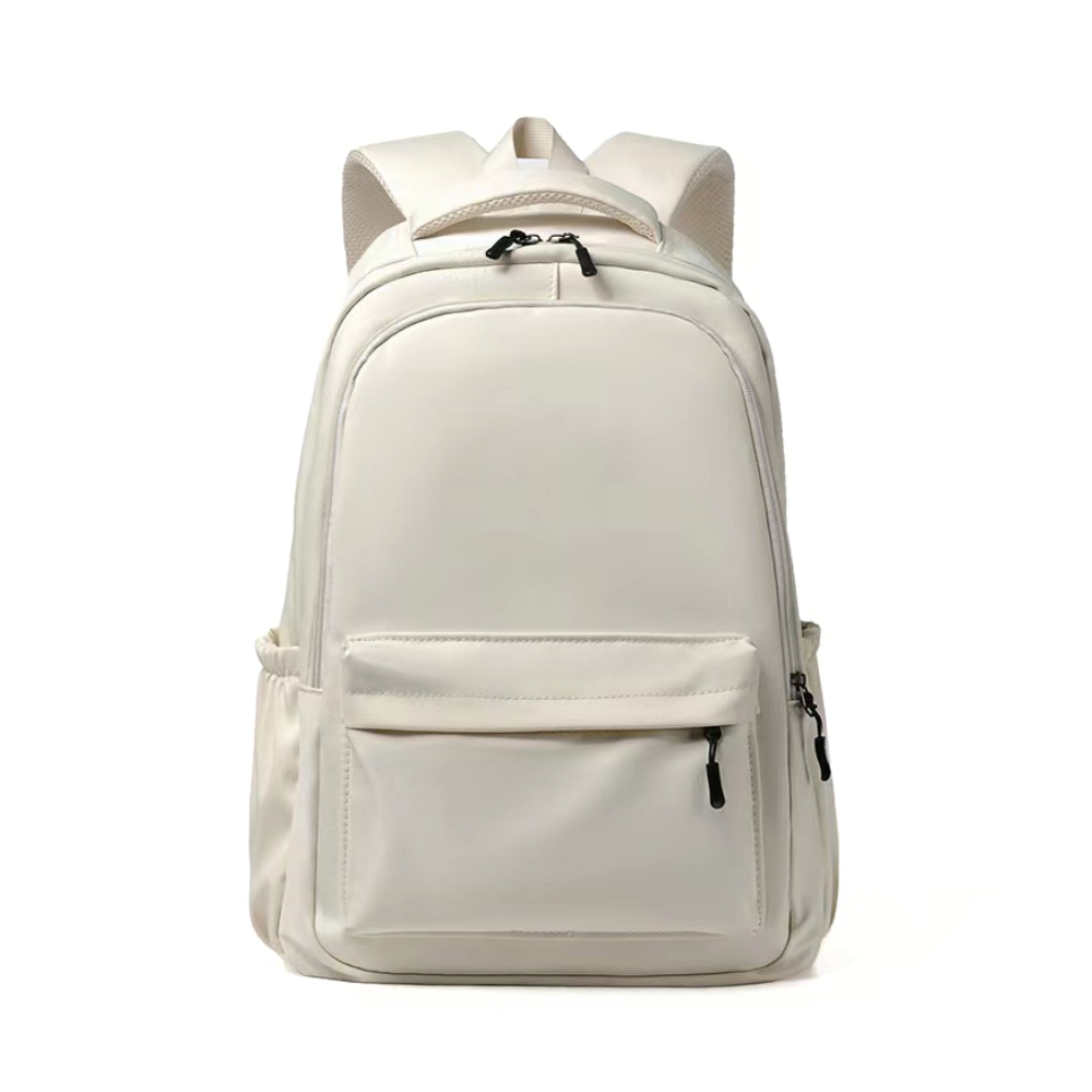 Laptop-Rucksack für Schüler mit Vorder- und Seitentaschen – Nylon, leichtgewichtig | Schultasche