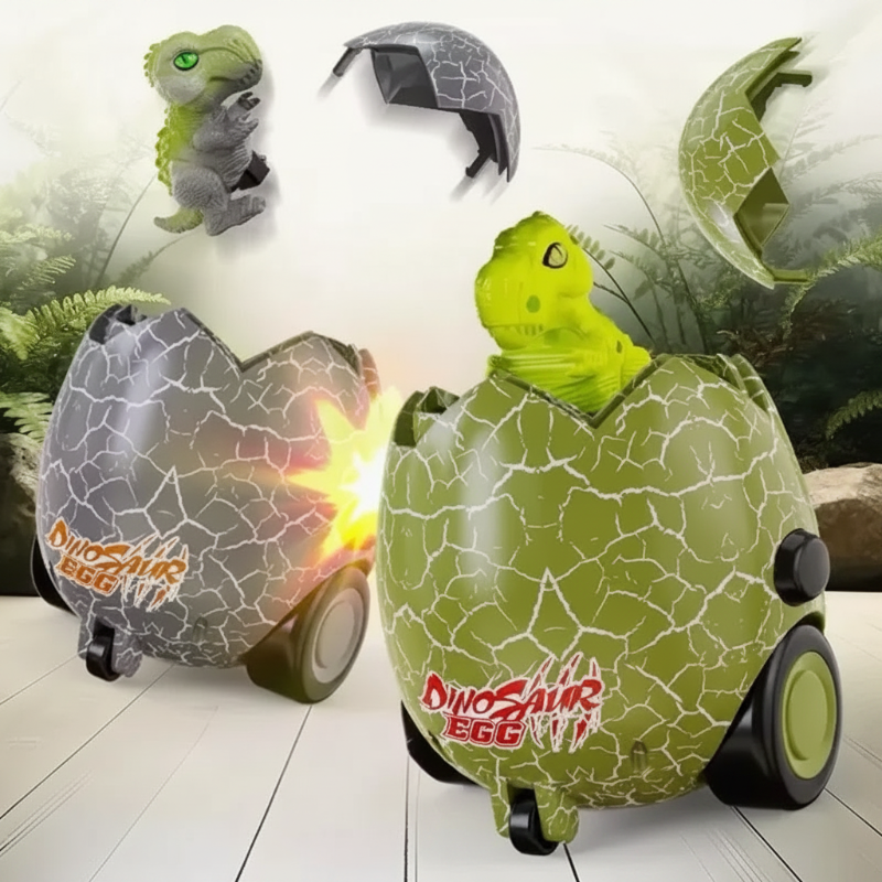 RC-Dinosaurier-Ei – Ferngesteuert mit Licht, Sound & schlüpfendem Dino
