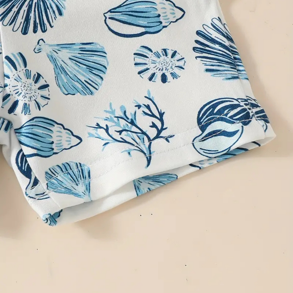 Set aus 3 Fröhlichen Jungen Badehosen – Schnell trocknend & bequem für Strand und Schwimmbad 0-3 Jahre