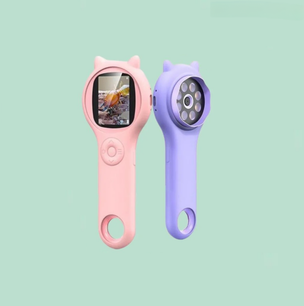 Digitale Kinder-Mikroskop 250x Zoom – HD Wissenschaftsspielzeug für kleine Entdecker