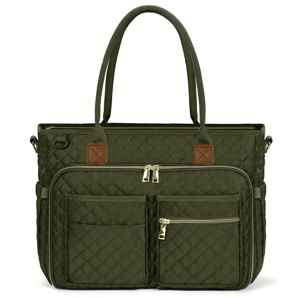 Laptoptasche Damen 15,6 Zoll gepolstert – Schultergurt, Isolierfach, Trolleygurt | Arbeitstasche