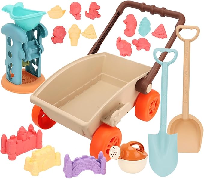 Strandspielzeug Wagen Set für Kleinkinder – Bauen, Spielen und Entdecken | SunJoy