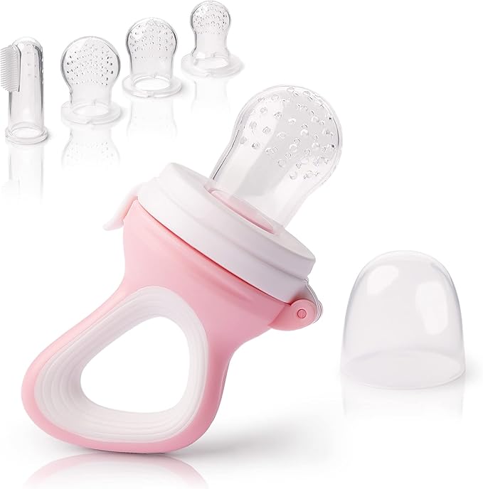 FruityBite Baby-Feeding-Sauger – 1+1 Kostenlos | Sicheres Probieren für Erste Breimahlzeiten & Zahnungszeit von LiloBébé