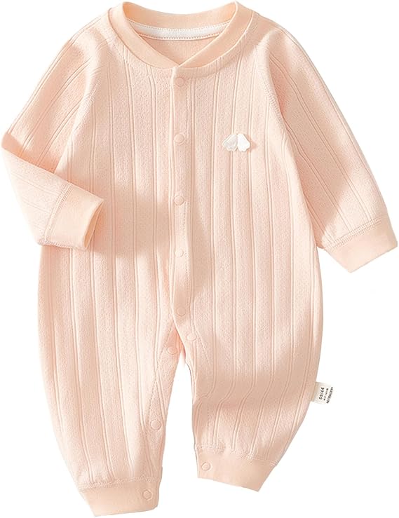 Baby Pyjamas Bomullssovdräkt – Mjuk & Bekväm | 0-18 mån