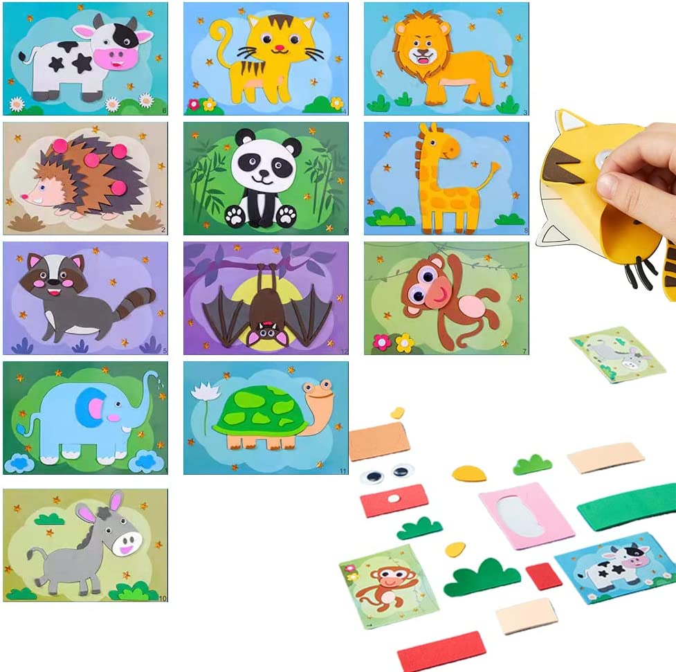 3D Sticker Puzzles für Kinder – Kreatives und Pädagogisches Spiel aus Sicherem Schaumstoff