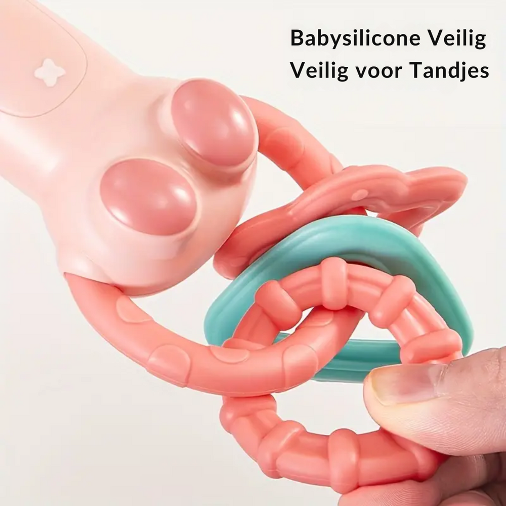 Sensorix Baby-Rassel – Sicheres & Lehrreiches Spielzeug für die Sinnesentwicklung