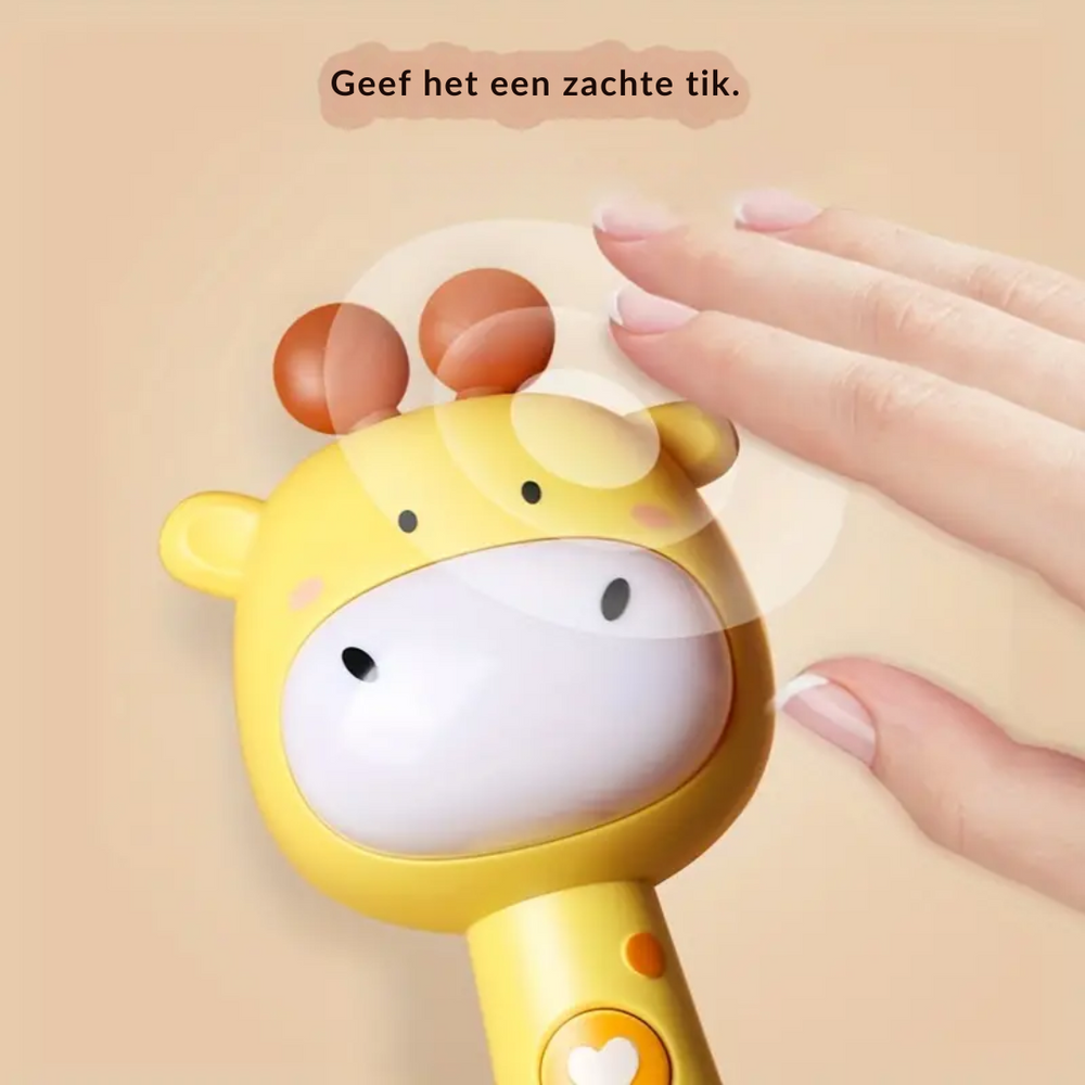 Sensorix Baby-Rassel – Sicheres & Lehrreiches Spielzeug für die Sinnesentwicklung