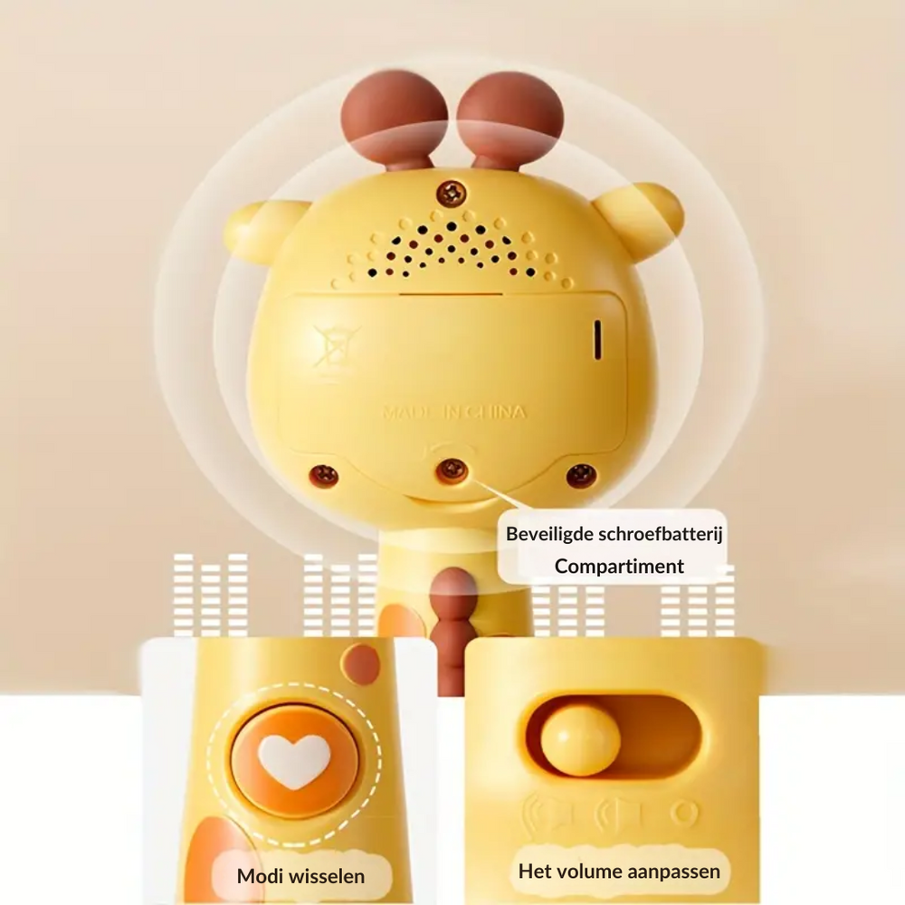 Sensorix Baby-Rassel – Sicheres & Lehrreiches Spielzeug für die Sinnesentwicklung