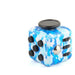 Fidget Cube mit 6 taktilen Seiten – leise Klickknöpfe, Stahlkugel, Taschenformat | Handspielzeug