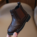 Kinderstiefel mit Reißverschluss – gepolsterte Innensohle, flexible Gummisohle | Stiefeletten