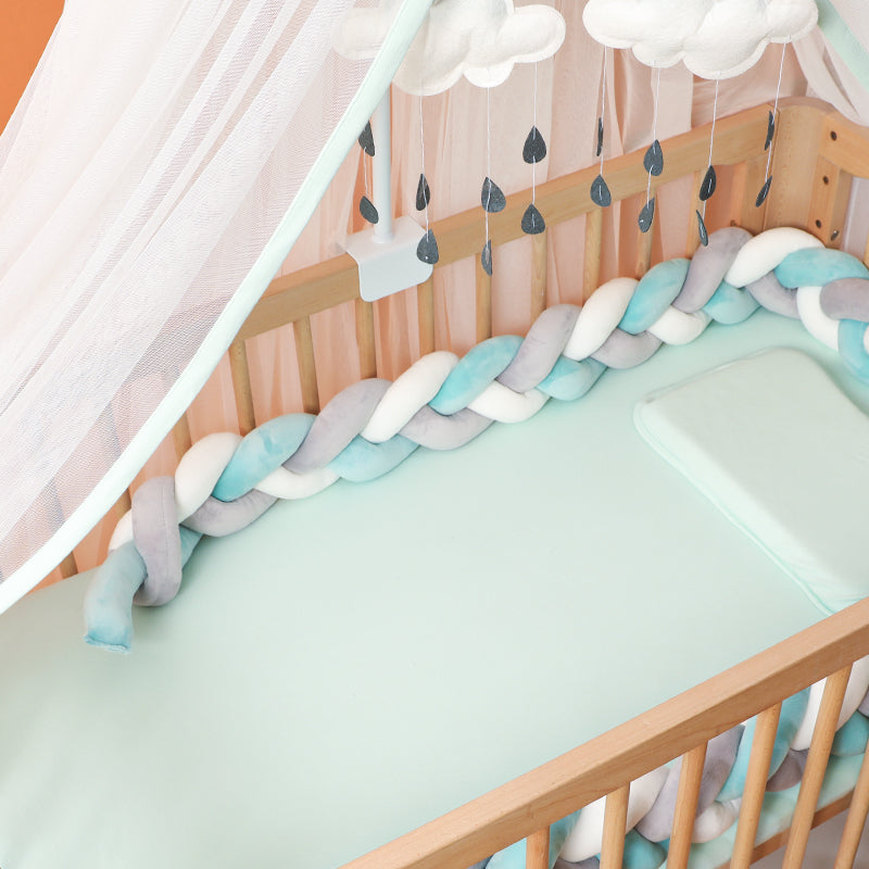 Weicher Baby-Bumper für das Gitterbett – Sichere Schlafumgebung & Stilvolles Kinderzimmer