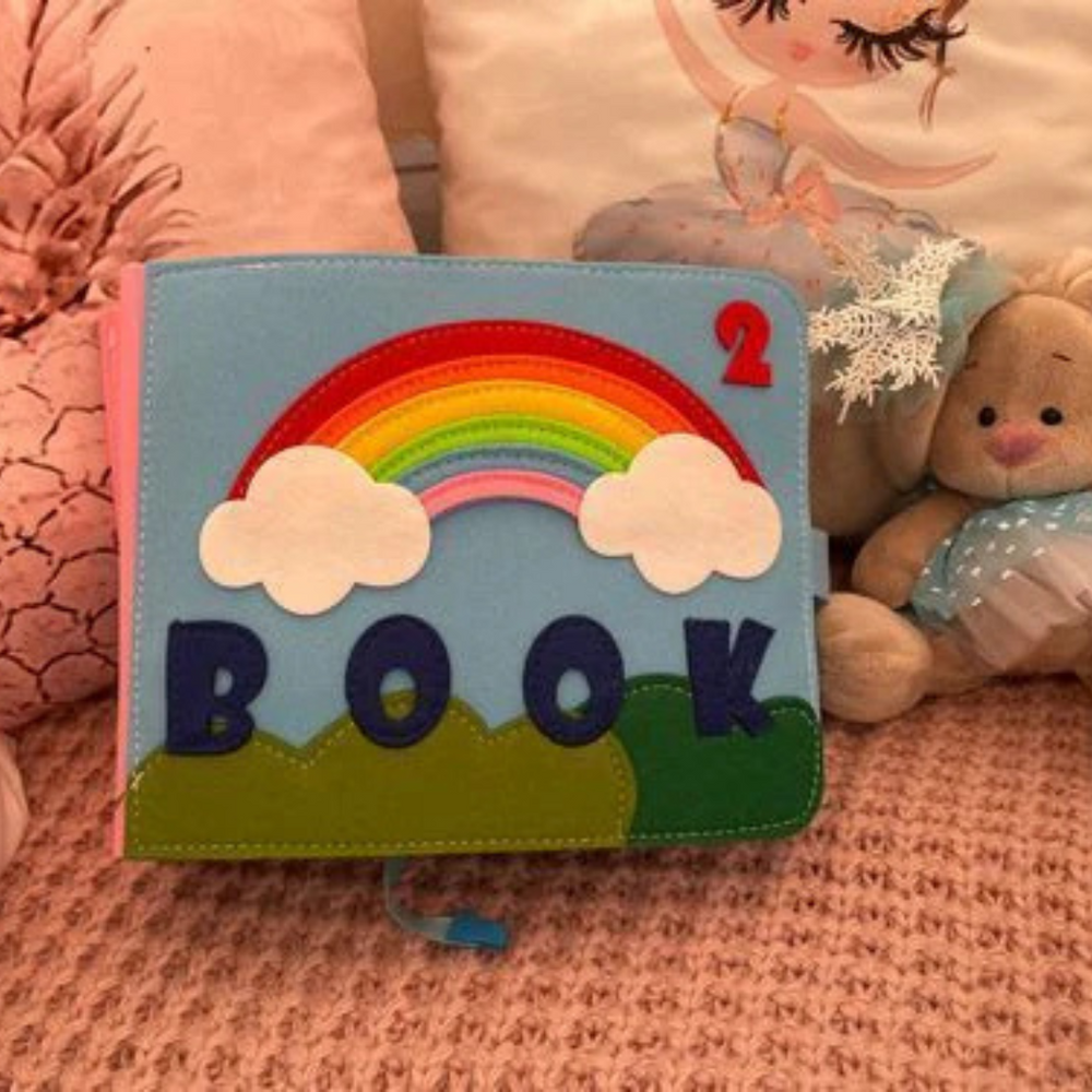 Montessori Aktivitätsbuch für Kleinkinder – Lern- & Reisespielzeug 2–5 Jahre