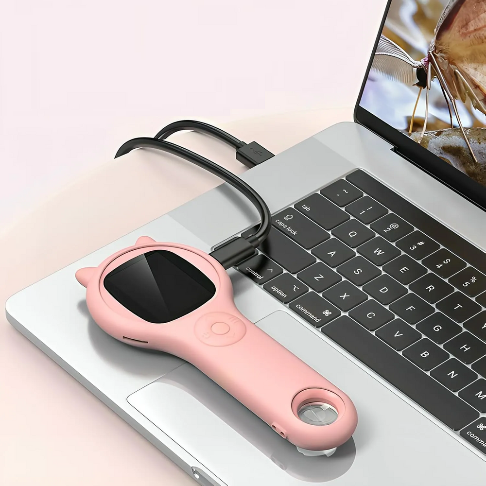 Digitale Kinder-Mikroskop 250x Zoom – HD Wissenschaftsspielzeug für kleine Entdecker