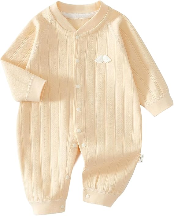 Baby Pyjamas Bomullssovdräkt – Mjuk & Bekväm | 0-18 mån