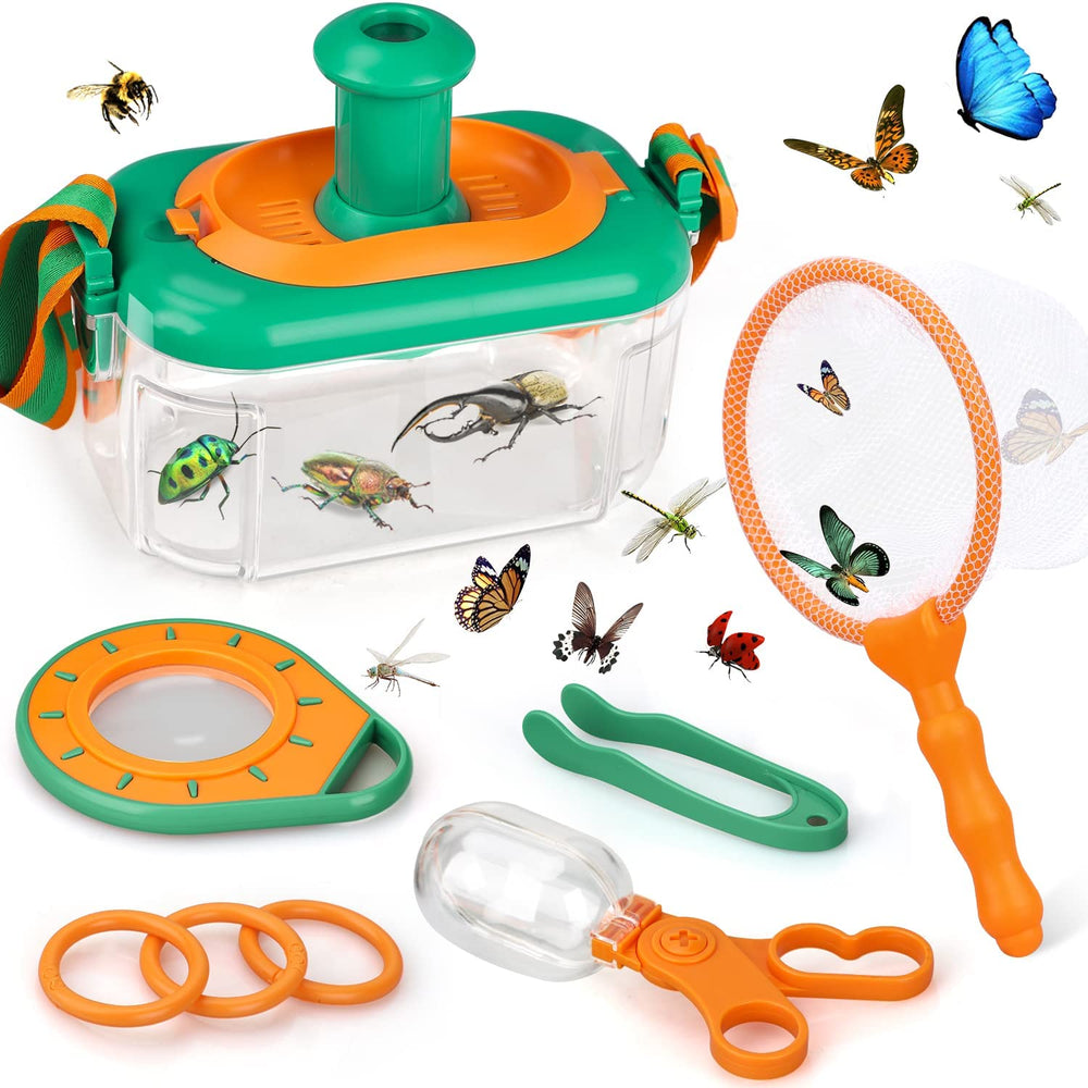 EcoExplorer Insekten-Set – Lehrreiches Spielzeug für Kinder | Naturforschung & Abenteuer
