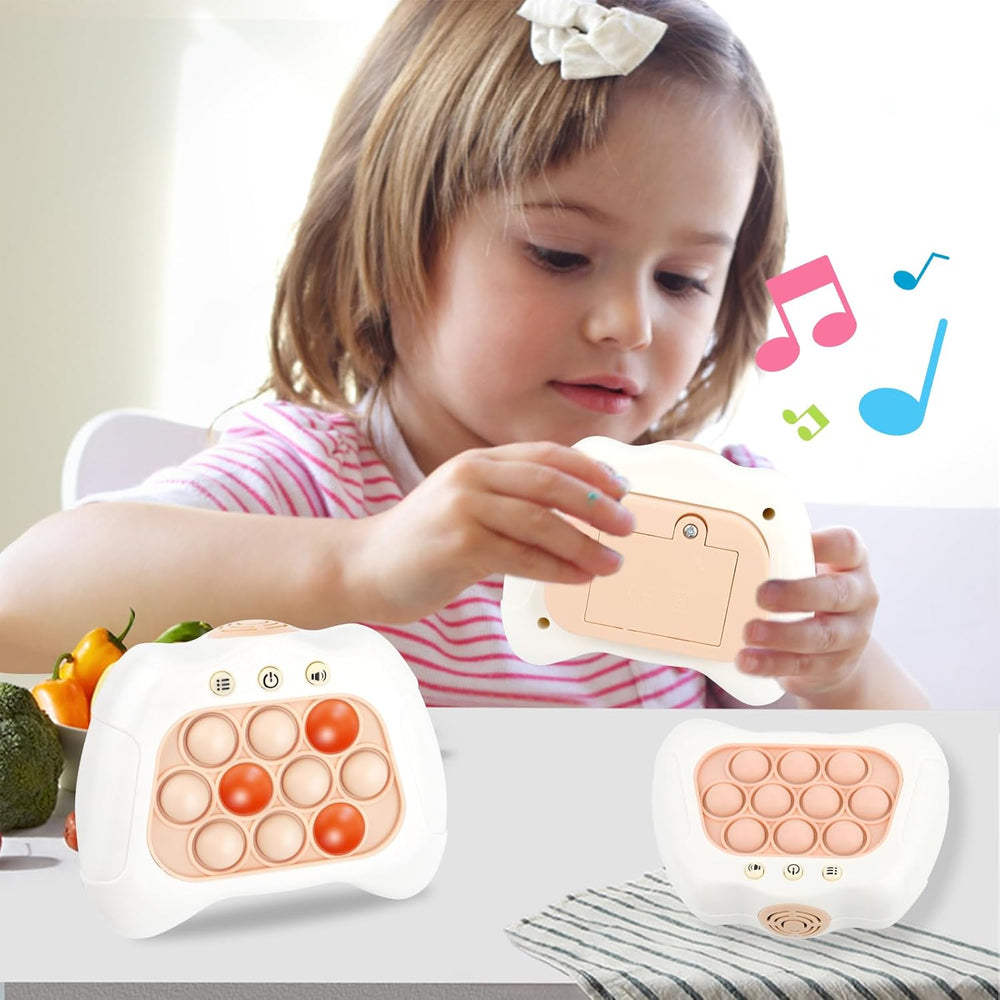 ReflexClick Reaktionsspiel für Kinder – Reflexe & Konzentration Fördern | Pädagogisches Pop-It-Spiel mit Licht und Ton