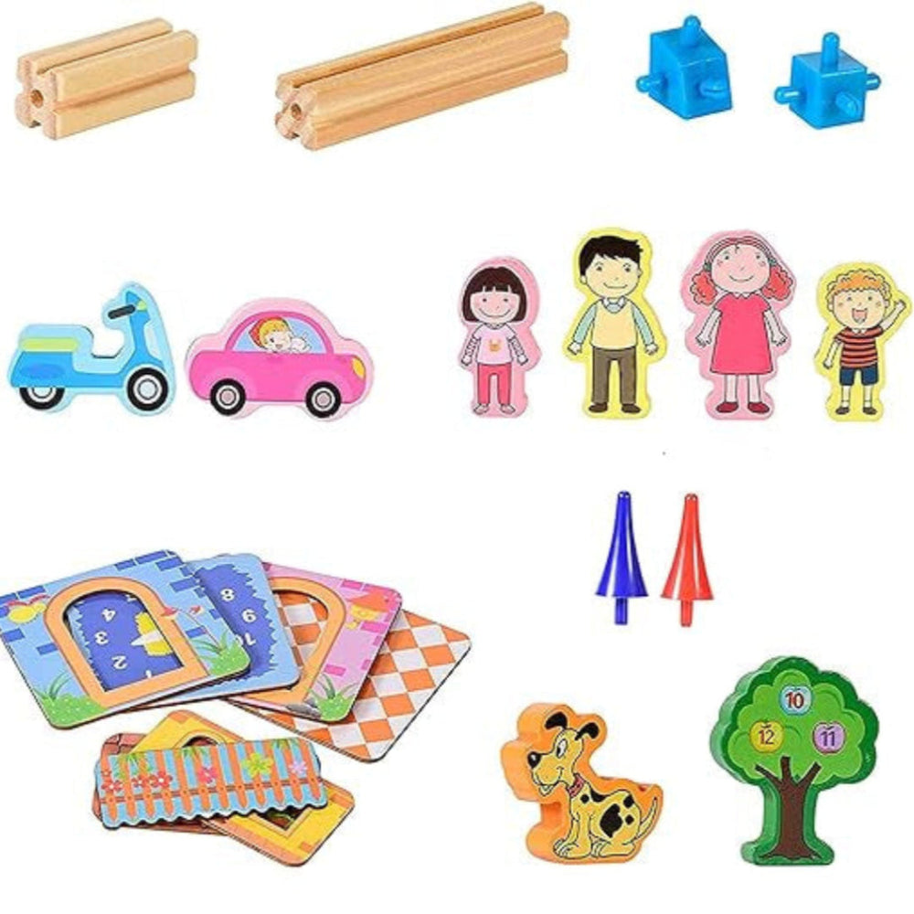 Holz Bauset für Kinder – Nachhaltiger Burgenbau mit Bausteinen | WoodWise Kreatives Spielzeug ab 3 Jahren