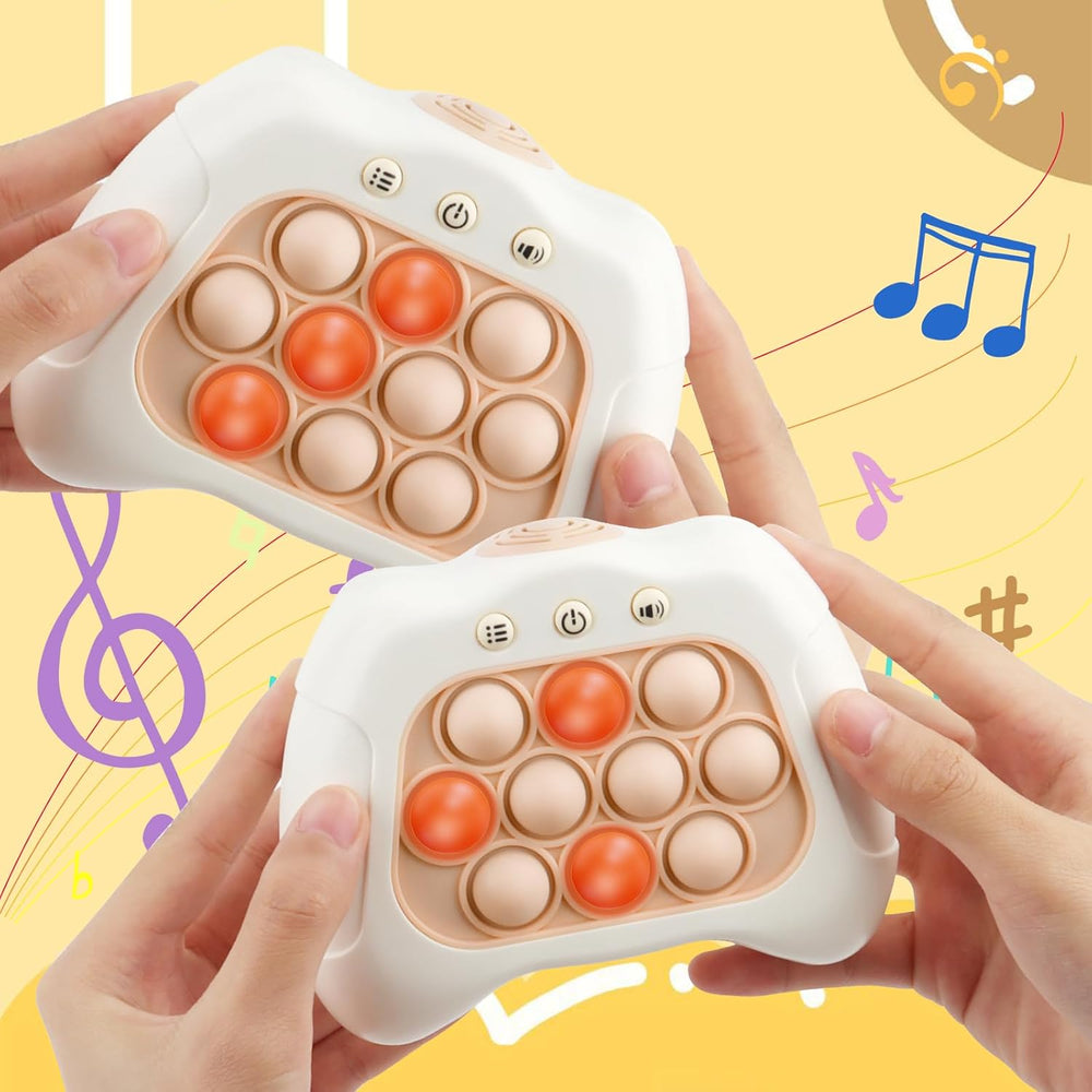 ReflexClick Reaktionsspiel für Kinder – Reflexe & Konzentration Fördern | Pädagogisches Pop-It-Spiel mit Licht und Ton