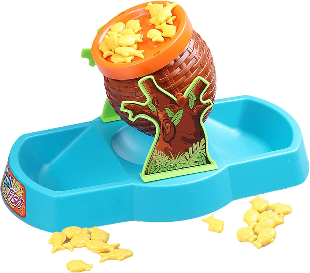 Fisch-Stapelspiel Spielaufbau