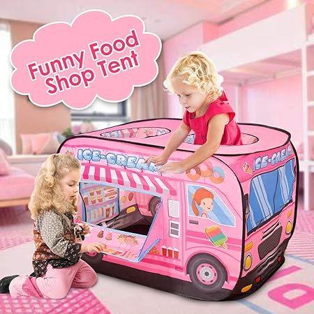 Spielzelt für Kinder – Pop-Up Innen & Außen | Fantasievoll & Einfach Aufzustellen