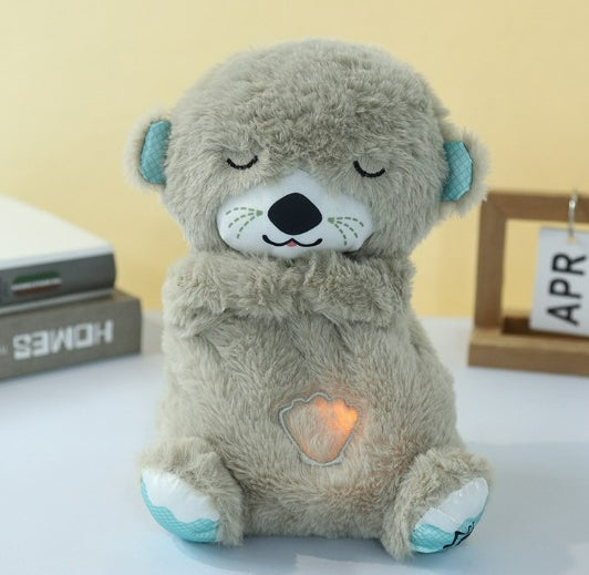 Kuschelige Atmungsbär – Beruhigendes Spielzeug für Babys, Kleinkinder & Kinder bis 8 Jahre