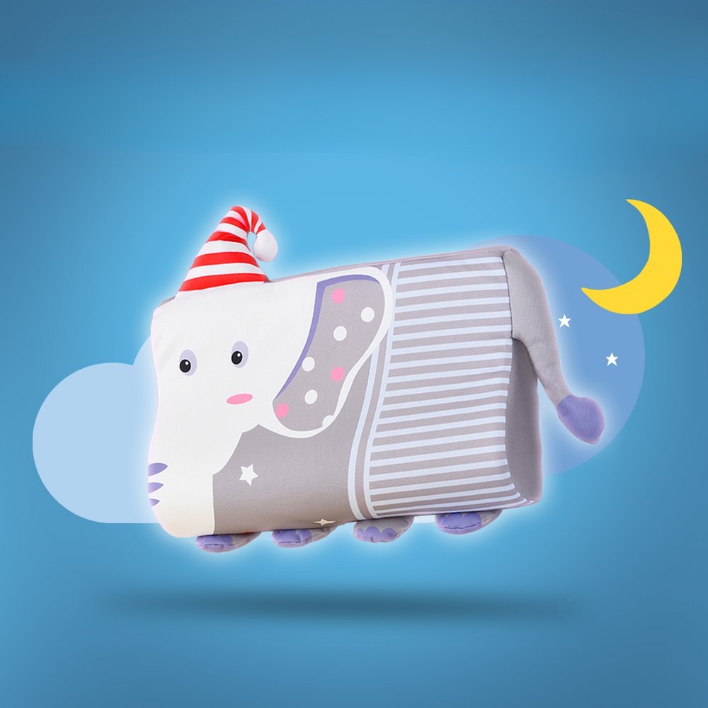 Ergonomisches Kinderkissen für Kleinkinder | Unterstützung & Besserer Schlaf | DreamNest