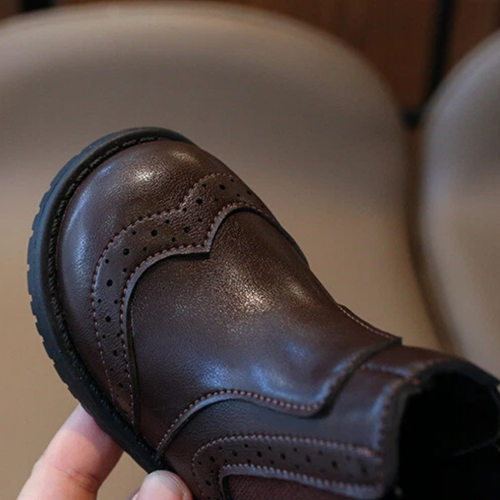 Kinderstiefel mit Reißverschluss – gepolsterte Innensohle, flexible Gummisohle | Stiefeletten
