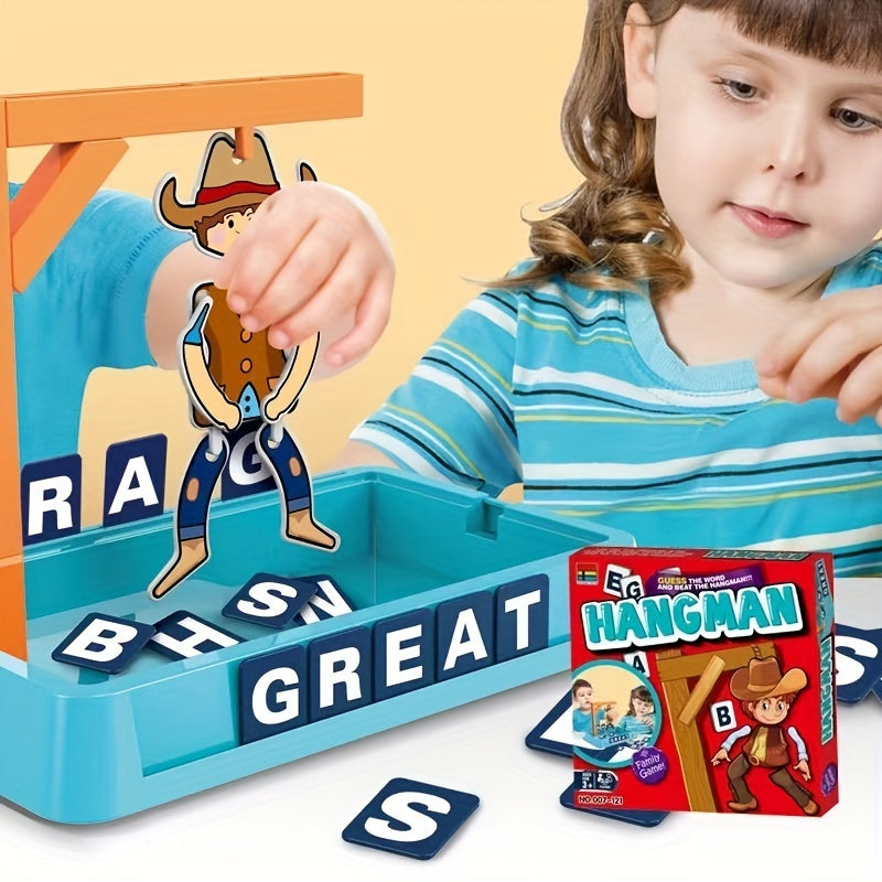 Cowboy Galgenmännchen Wortspiel für Kinder