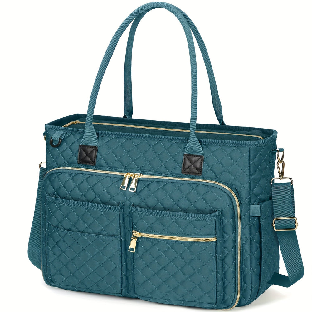 Laptoptasche Damen 15,6 Zoll gepolstert – Schultergurt, Isolierfach, Trolleygurt | Arbeitstasche
