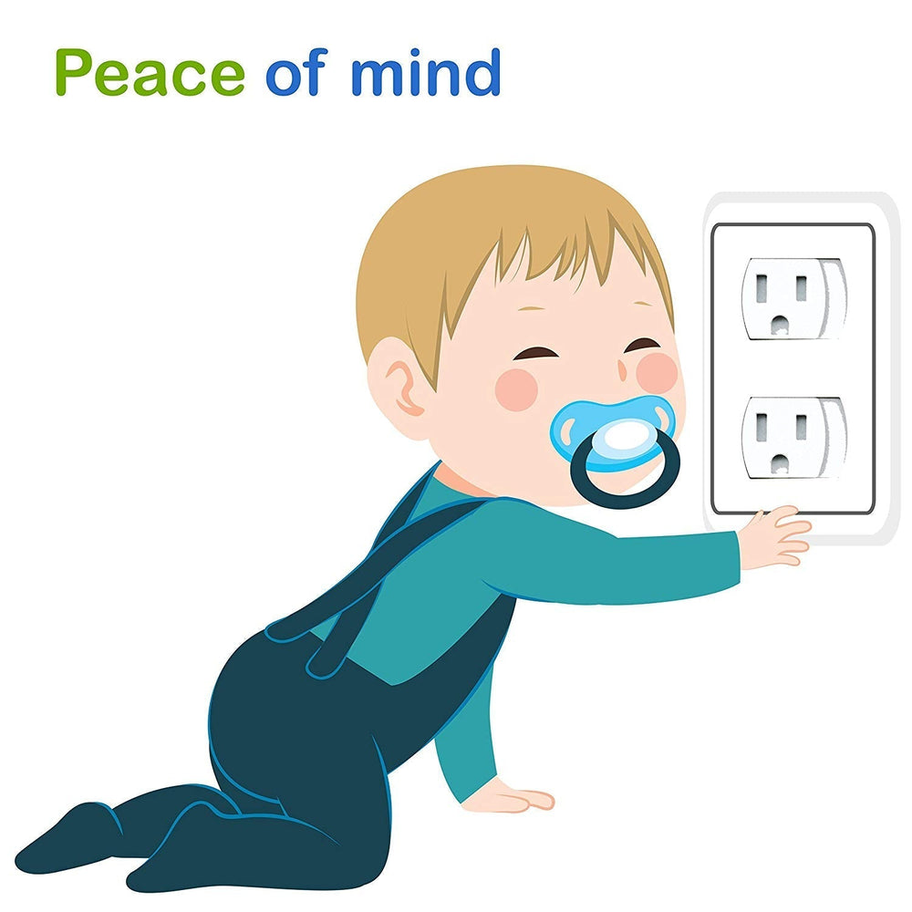Kindersichere Steckdosenschutzkappen – Selbstschließend, Sicher Zuhause, Einfach & Schnell zu Installieren
