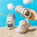 Kindersneaker mit flexibler Sohle – atmungsaktiv, rutschfest, Klettverschluss | Lauflernschuhe