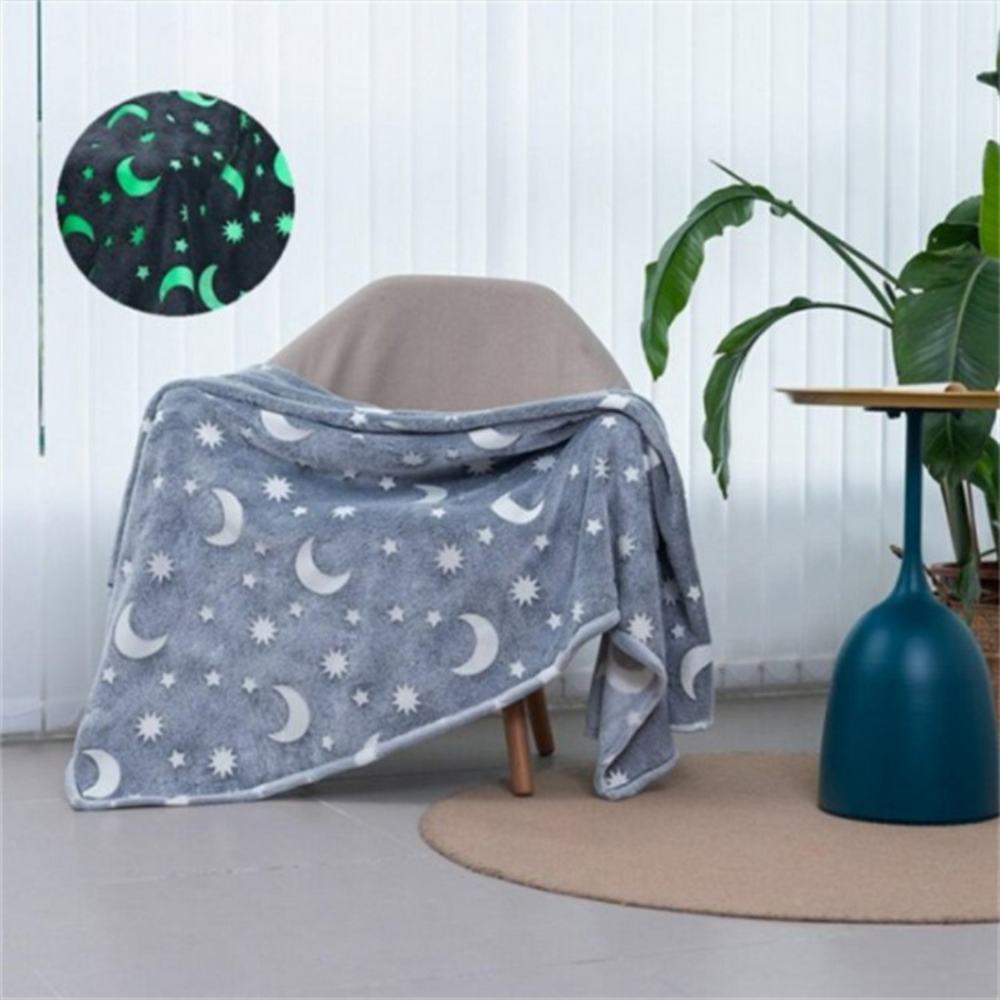 GlowNest™ Glow in the Dark Kinderdecke – Weich & Sicher für Besseren Schlaf