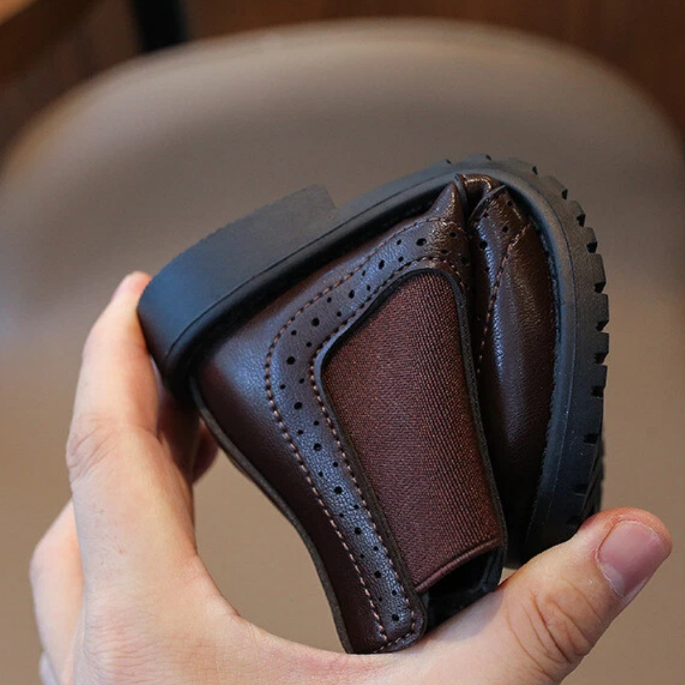 Kinderstiefel mit Reißverschluss – gepolsterte Innensohle, flexible Gummisohle | Stiefeletten