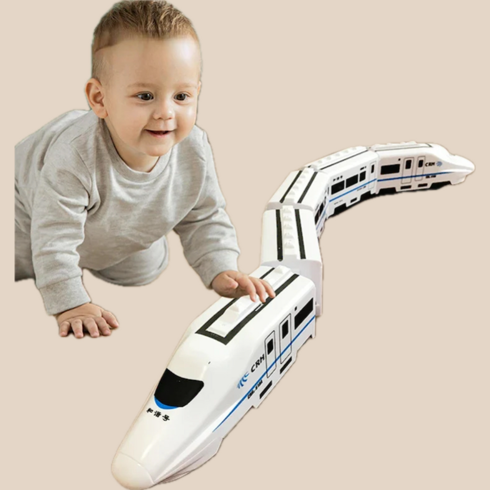 Hochgeschwindigkeitszug Spielset – Für Jungen & Mädchen, Lernspielzeug, Bau & Spielset, ab 3 Jahren