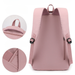 Laptop-Rucksack für Schüler mit Vorder- und Seitentaschen – Nylon, leichtgewichtig | Schultasche