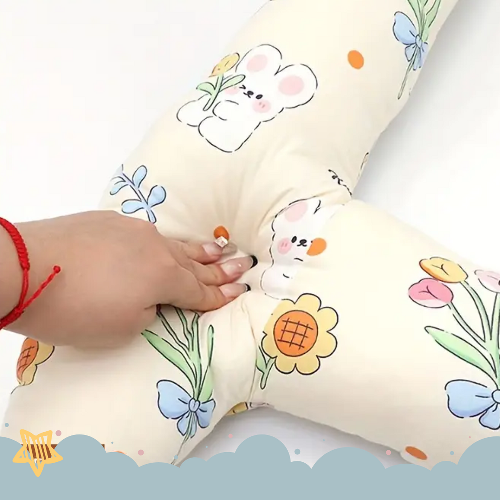 TravelComfort Auto-Reisekissen – Perfekte Kopf- und Nackenunterstützung für Kinder auf langen Fahrten