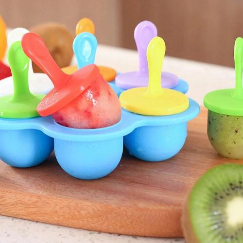 Silikon-Eisförmchen für Kinder – 7 Förmchen für gesundes selbstgemachtes Eis