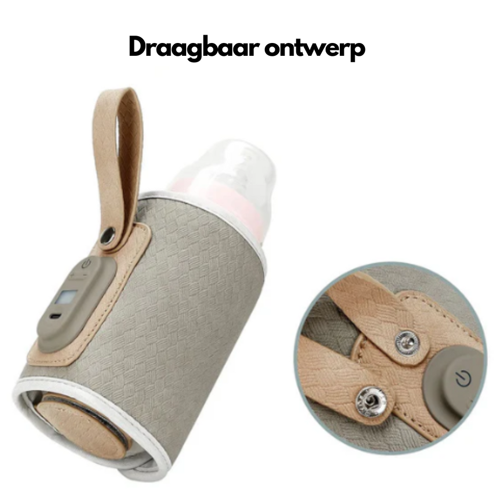 Tragbarer Flaschenwärmer mit 7 Temperatureinstellungen – Sofort warm, überall