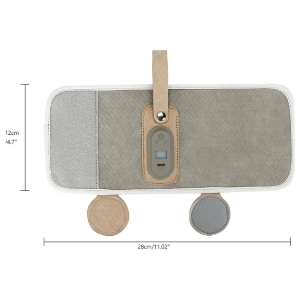 Tragbarer Flaschenwärmer mit 7 Temperatureinstellungen – Sofort warm, überall