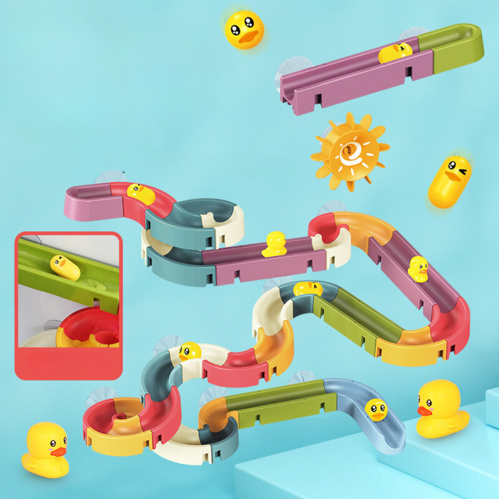 WaterGlide Enten-Badespielzeug – Sicheres & Pädagogisches Wasserspiel für Kleinkinder